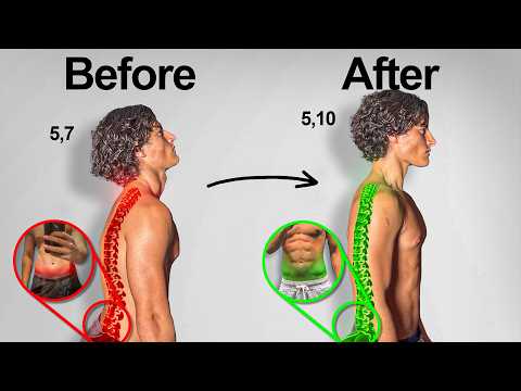 How I Grew 3 Inches by Fixing My Anterior Pelvic Tilt | 15 Minute Routine