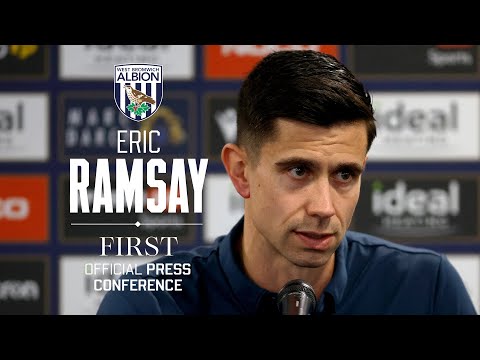Eric Ramsay's first Albion press conference
