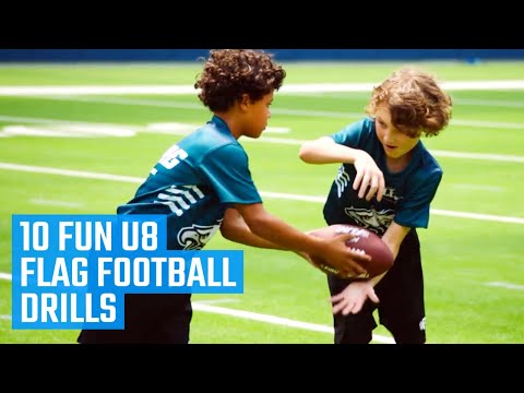10 Best U8 Flag Football Drills | Fun Flag Football Drills by MOJO