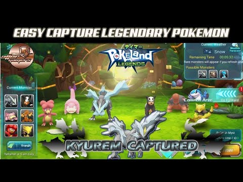 HOW TO GET POKEMON LEGENDARY KYUREM "EPIC PET" "POKELAND LEGENDS" "Myst OF MONSTERS"