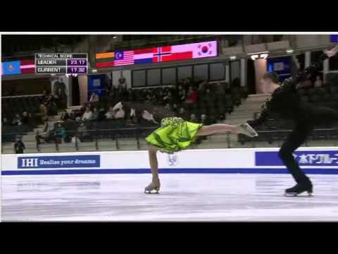 Eugenia TKACHENKA / Yuri HULITSKI - 2015 World Junior Championships - SD