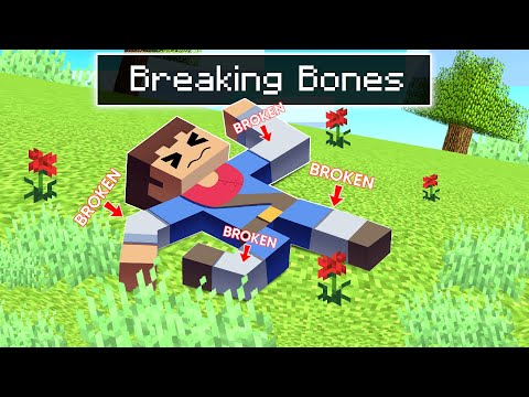 Breaking EVERY BONE In Minecraft!