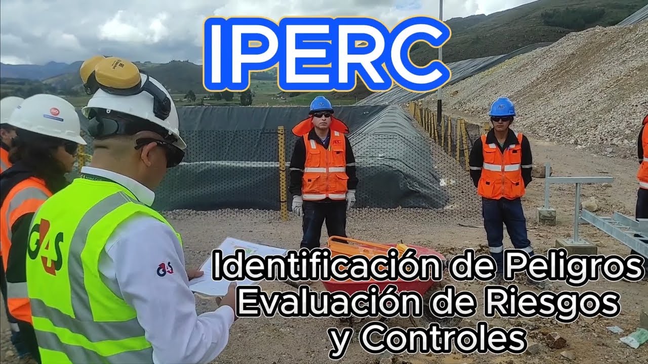 charla de seguridad 1 IPERC, Identificación de peligros, Evaluación de Riesgos y Controles