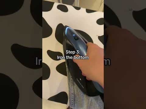 How to flare your jeans 🔥👖 #streetwear #fashiontip