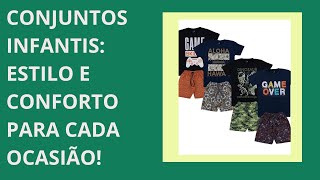 Conjuntos Infantis  Estilo e Conforto para Cada Ocasião!