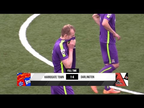 Harrogate Town 1-4 Darlington - Vanarama National League North - 2016/17