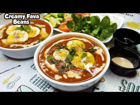 Creamy Fava Beans Recipe | Quick Breakfast Recipe | Easy Recipe | By Food Mania