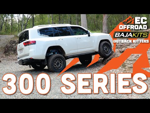 1st Toyota 300 Series Landcruiser Baja Kits In Australia - Install and Test Track RACQ Mount Cotton