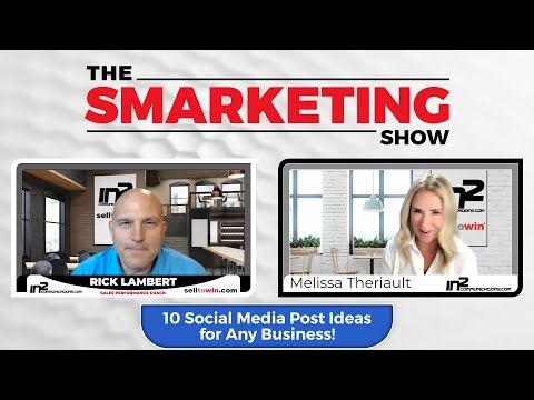 , title : '10 Social Media Post Ideas for Any Business!  - The Smarketing Show - Episode 106'