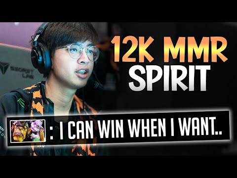 This is why He's the First 12,000 MMR player - 23savage SPIRIT! DOTA 2