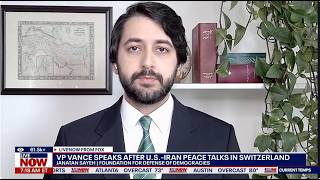 VP Vance speaks after U.S.-Iran peace talks in Switzerland | Janatan Sayeh | Fox LiveNOW