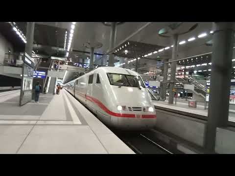 ICE 707 nach München Hbf (401 074) auf dem Namen Zürich bezeichnet