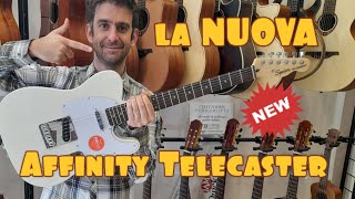 Video thumbnail for La NUOVA Squier Affinity Telecaster! by Umberto Ronco