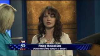 Singer Lauren Pritchard Performs