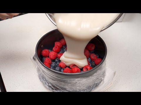 Berry dort bez pečení za 15 minut! Chutné, rychlé a jednoduché!