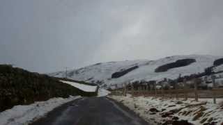 February Drive In Glen Quaich Highland Perthshire Scotland