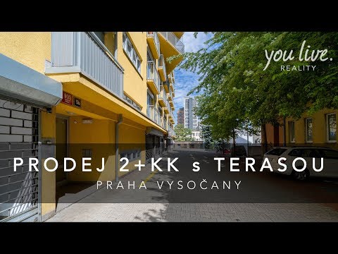Prodej bytu 2+kk, 50m² + terasa u METRA, Praha 9 Vysočany
