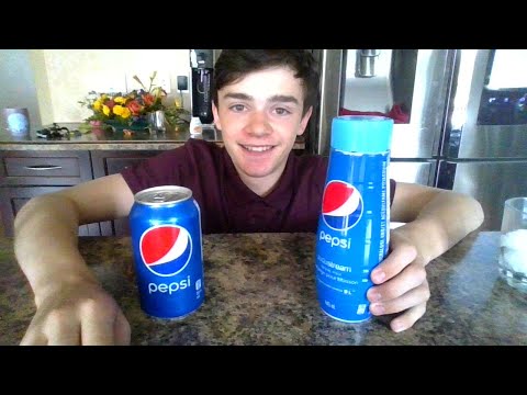 soda stream pepsi vs canned pepsi