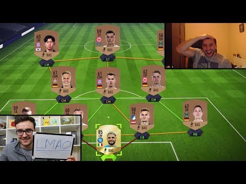 THE FIFA 18 SQUAD BUILDER SHOWDOWN PRANK!!!