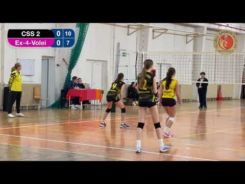 4K / Volei feminin U17 / Campionat Municipal Open 25/26 / CSS 2 - Ex-4-Volei / Set 1