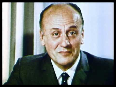 Pierre Balmain discusses fashion 1968