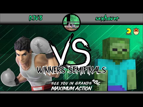 SUGMA #86 - WSFs - DJV3 (Little Mac) vs sexhaver (Bowser, Pac Man, Steve)