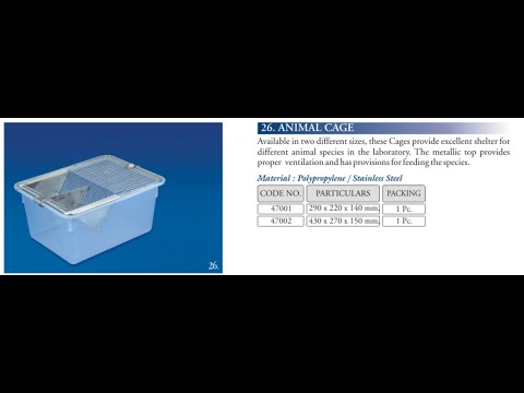 Laboratory Animal Cage