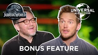 Jurassic World (Chris Pratt) | Chris & Colin Take on The World of Jurassic | Bonus Feature