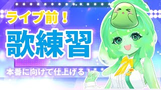 【歌枠/VTuber】ライブ前の歌練習！本番に向けて仕上げる🎤✨【スラたん】