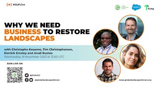 GLF Live: Why we need #business to restore landscapes