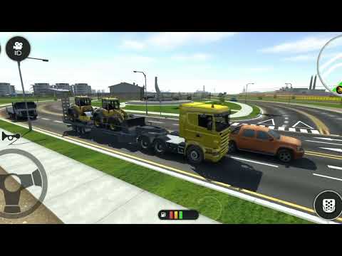 TRANSPORT VOLVO EXCAVATOR TRUCK & HEAVY MACHINES #gaming #games #caterpillar #volvo #cat235