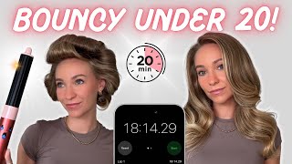 Dyson Airwrap Bouncy Blow Dry | Quick Under 20 Mins!