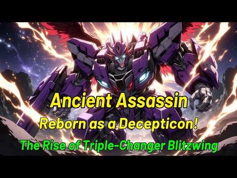 Ancient Assassin Reborn as a Decepticon! The Rise of Triple-Changer Blitzwing#transformers #manhwa