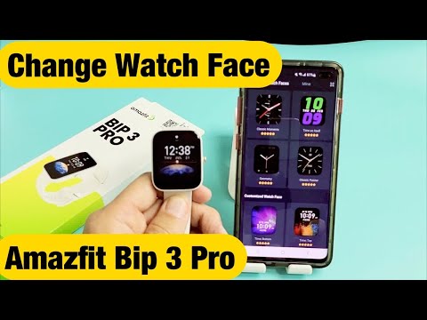 Amazfit Bip 3 Pro: How to Change Watch Face (Clock Face)