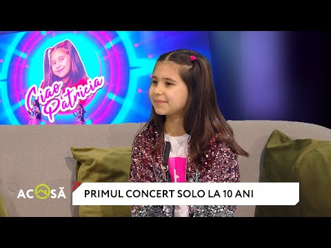 Patricia Ciorescu aka Ciao Patricia, ACASĂ, about her first solo concert