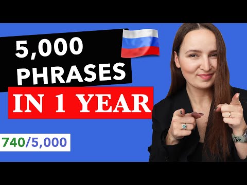 LEARN 5,000 RUSSIAN PHRASES IN 1 YEAR  |  740 /5000