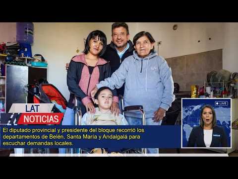 Juan Carlos Ledesma fortalece el vínculo territorial en el interior de Catamarca