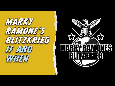 Marky Ramone's Blitzkrieg - If And When -  Lyric Video