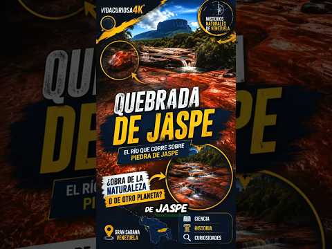 La Quebrada de Jaspe: el lugar de Venezuela que parece de otro planeta 🇻🇪