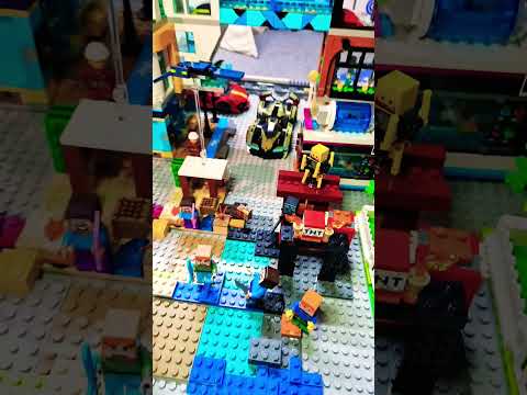 Lego Minecraft Minifigure viral check #lego #minecraft #minifigures #viral #shorts #legocity #love