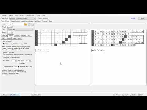 Creating Acrostic Grids Made Easy with Puzzlemaker Pro