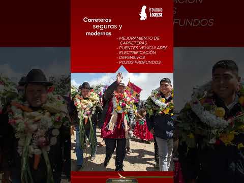 🇧🇫 ¡La provincia Loayza se transforma con obras que cambian vidas! 🌟