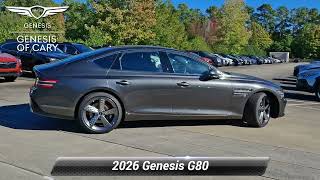 New 2026 Genesis G80 2.5T Sport Prestige, Cary, NC G801270