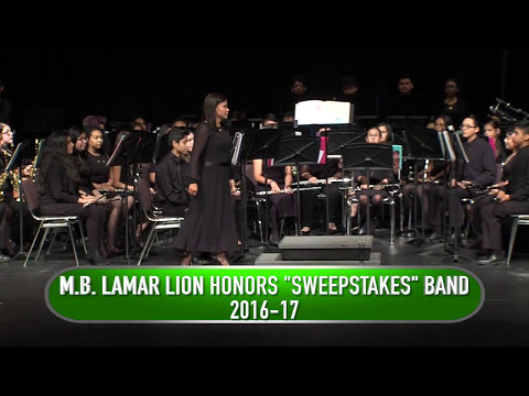Lamar Spring Band Concert 2017