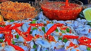 Mukbang Fresh Seafood Feast | Creamy Oysters & Spicy Lime Shrimp | Real-Life Eating Show