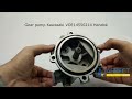 Відео огляд Насос шестеренчастий Kawasaki VOE14550214 Handok