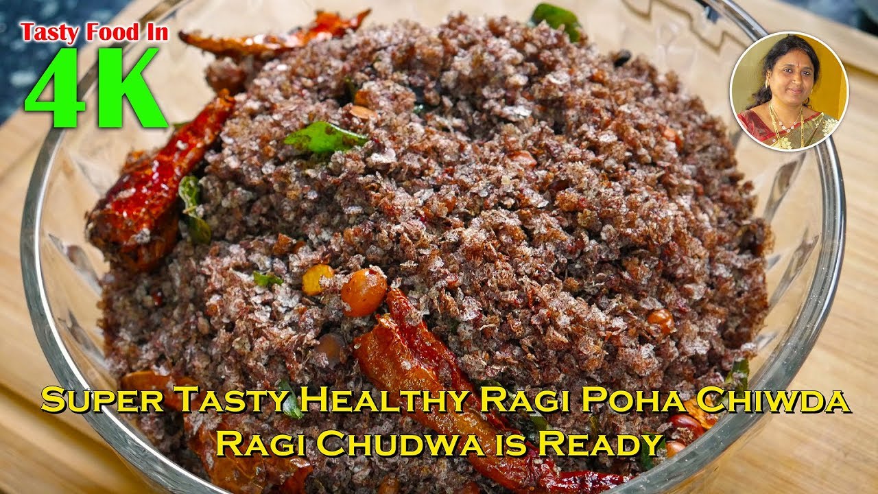 Ragi Chiwda Recipe in 5 Minutes Tasty and Healthy | UHD 4K