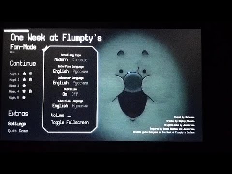 One Week at Flumpty’s Fan-Made: Leaked Gameplay (Birthday Boy Blam's New Jumpscare + New Main Menu)