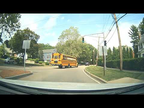 Driving in Milton, Massachusetts