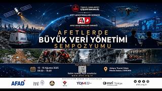  AFAD’dan Afetlerde Büyük Veri Yönetimi Sempozyumu